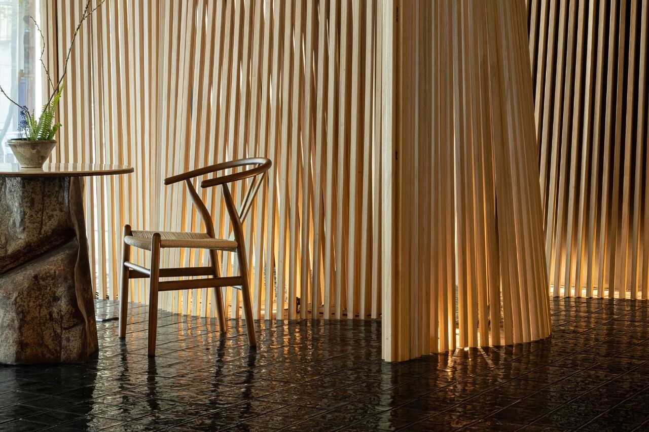 《春辰》茶书房&nbsp;"Spring Up"&nbsp;Tea House&nbsp;©ACT STUDIO