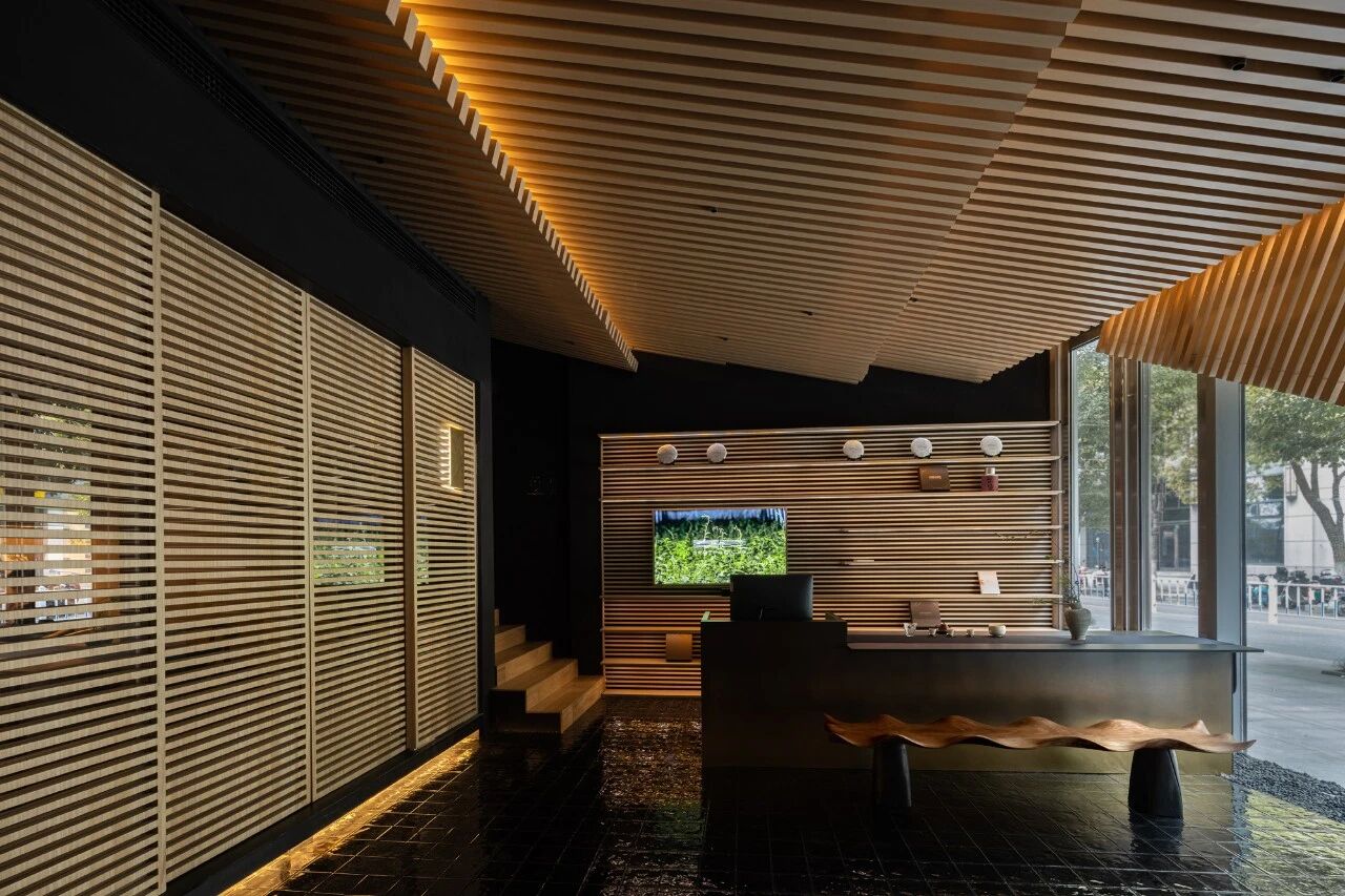 前台接待区&nbsp;Reception area&nbsp;©ACT STUDIO