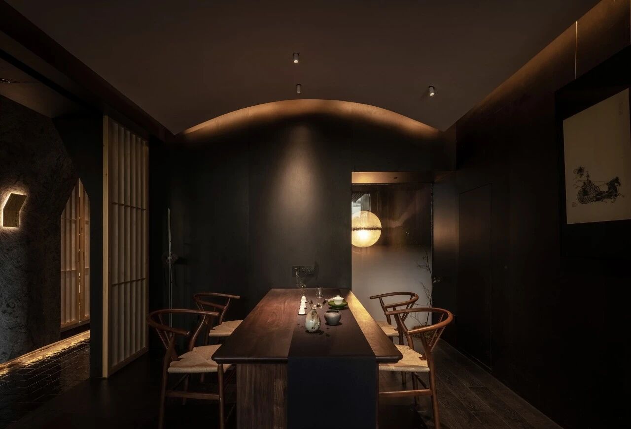 茶室包厢《吉光片羽》&nbsp;Tea room booth&nbsp;©ACT STUDIO