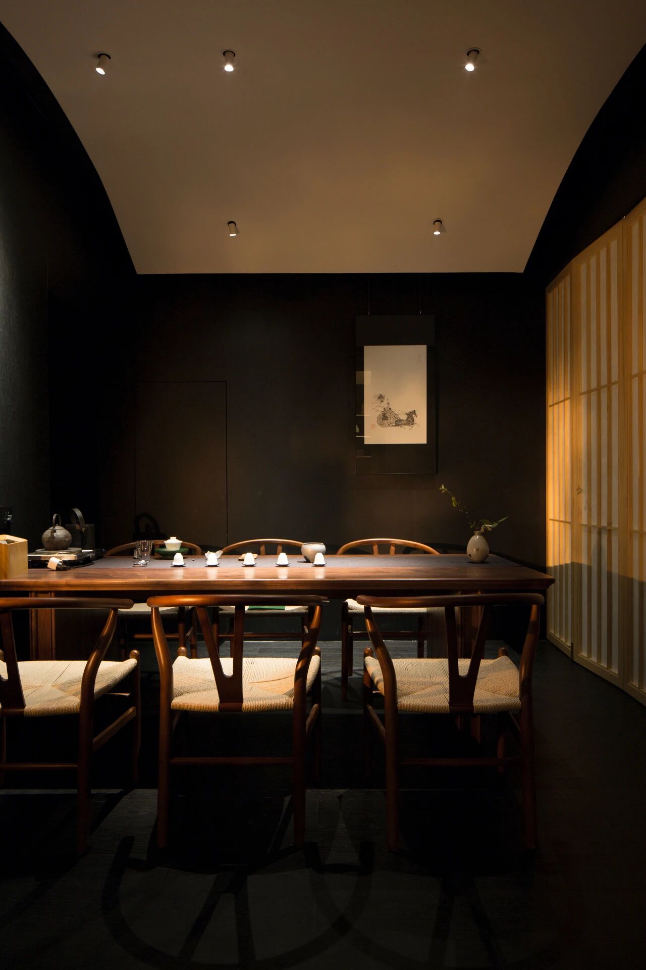 茶室包厢《吉光片羽》&nbsp;Tea room booth&nbsp;©祝骏
