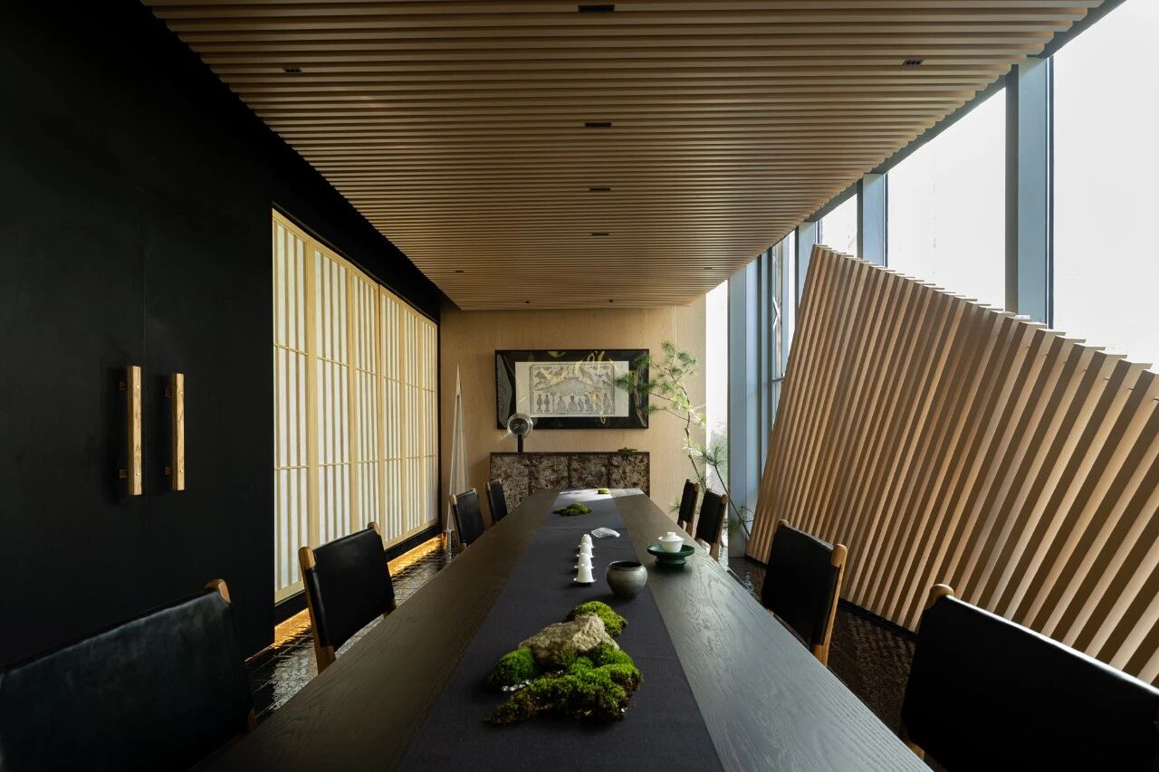 茶室会客厅《山止川行》&nbsp;Tea room &nbsp;©ACT STUDIO