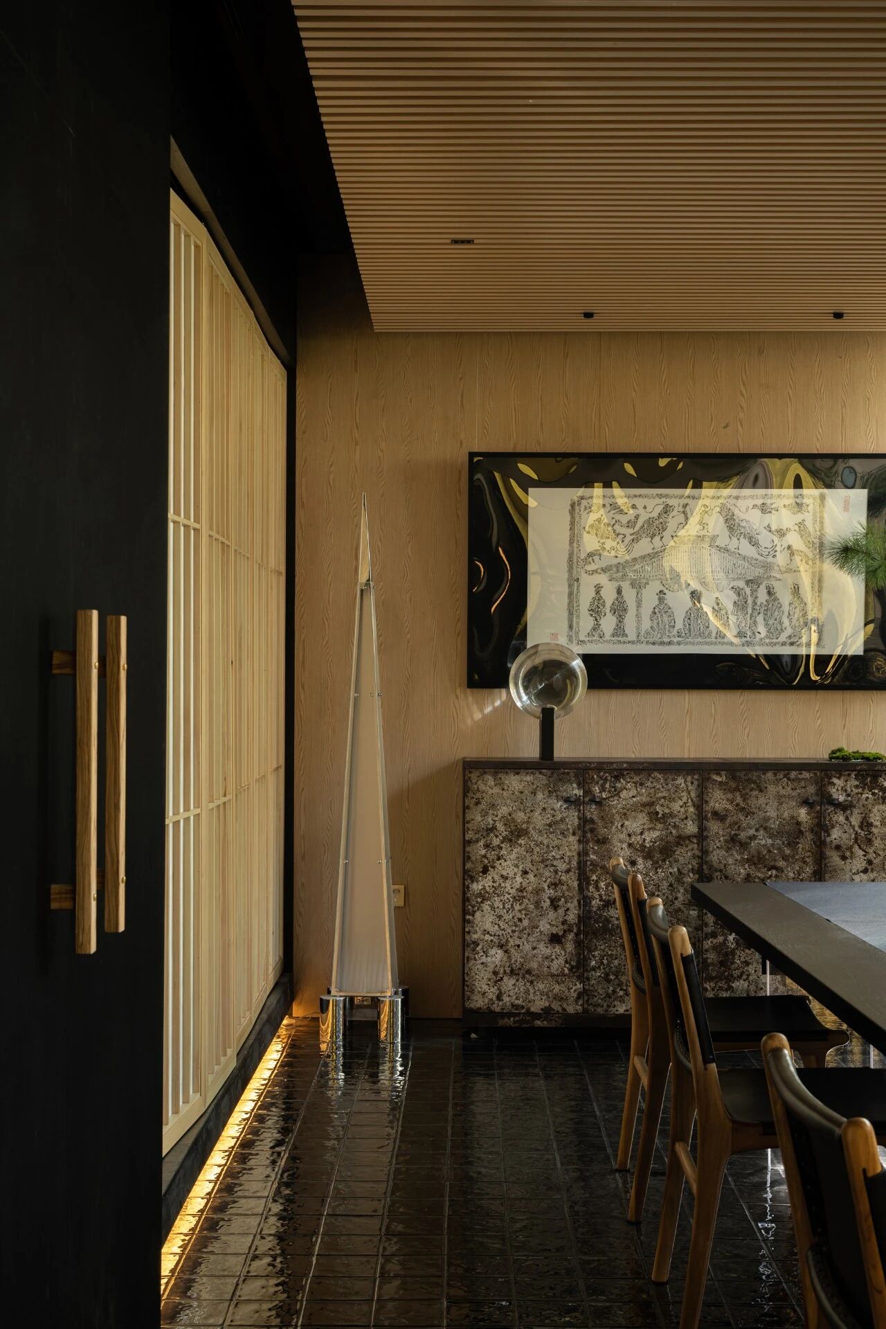 茶室会客厅《山止川行》&nbsp;Tea room&nbsp;&nbsp;©ACT STUDIO