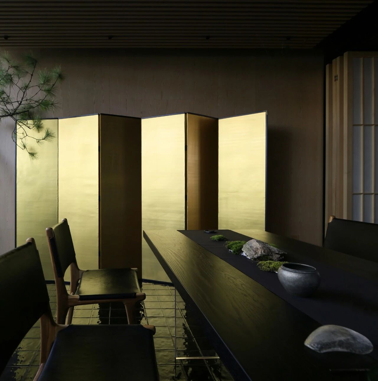茶室会客厅细部&nbsp;Tea room&nbsp;&nbsp;©祝骏