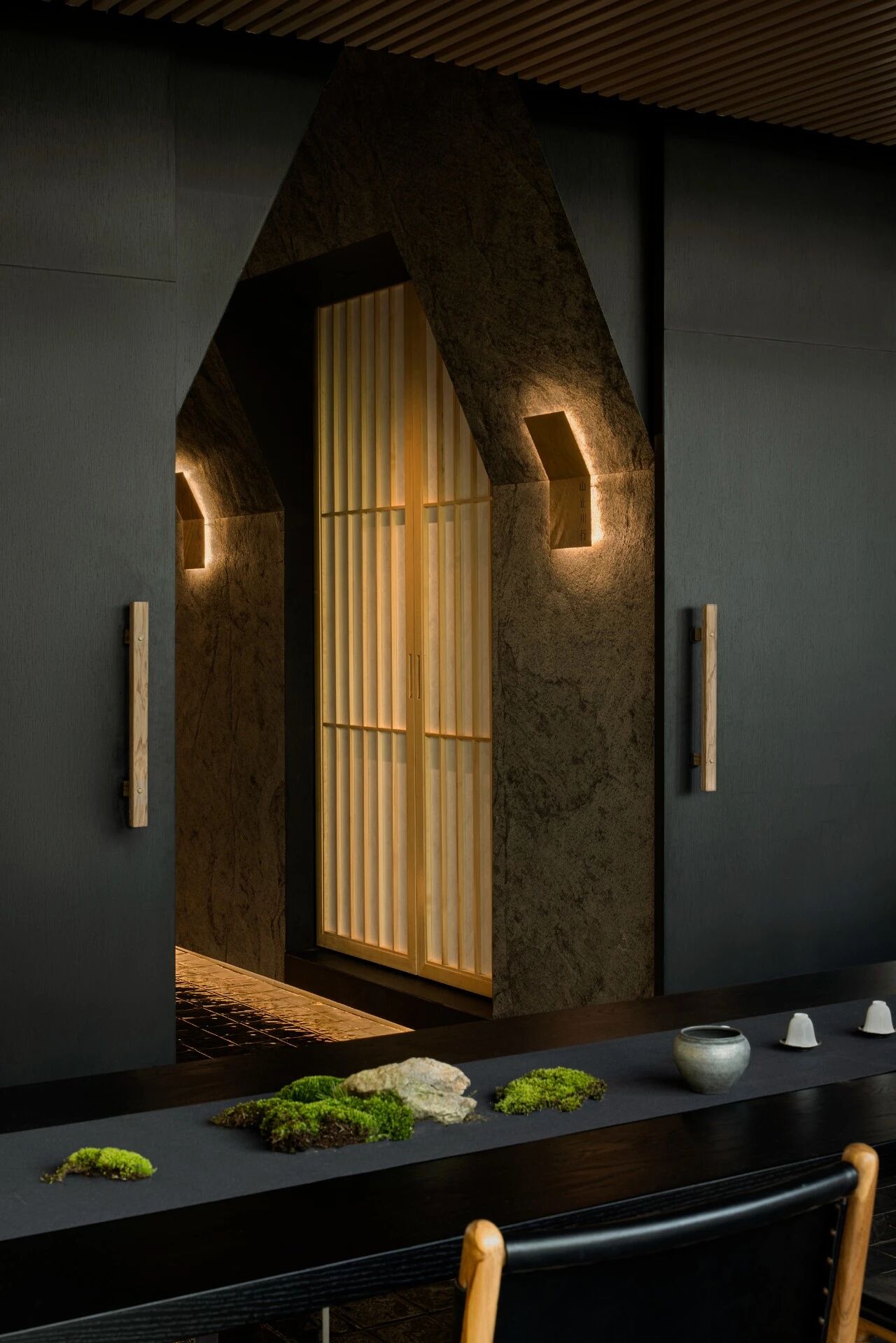 茶室会客厅空间细部&nbsp;Tea room&nbsp;&nbsp;©ACT STUDIO