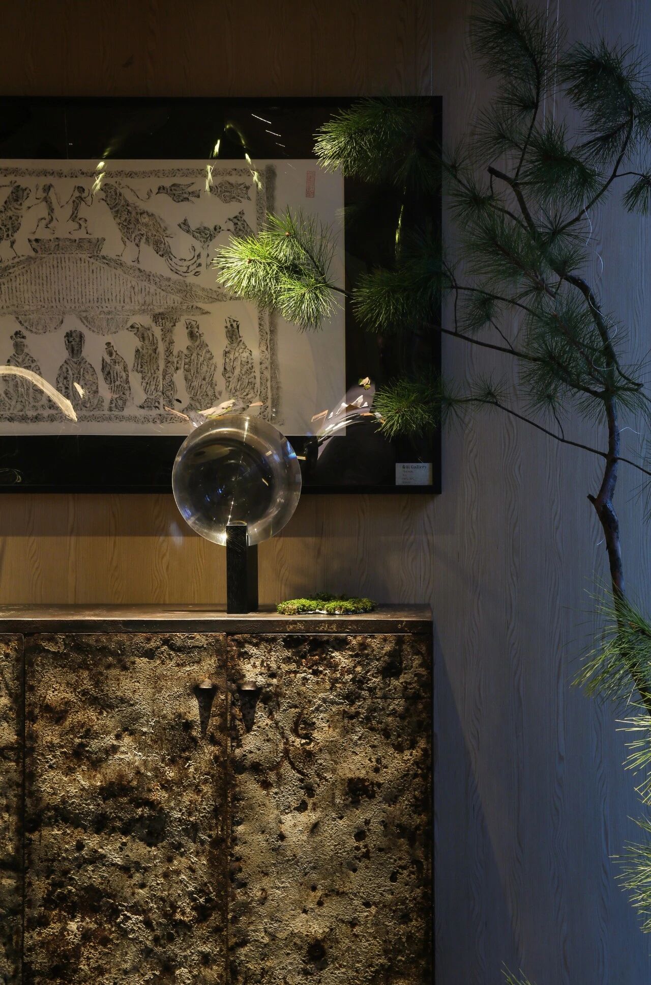 茶室会客厅空间细部&nbsp;Tea room&nbsp;&nbsp;©祝骏
